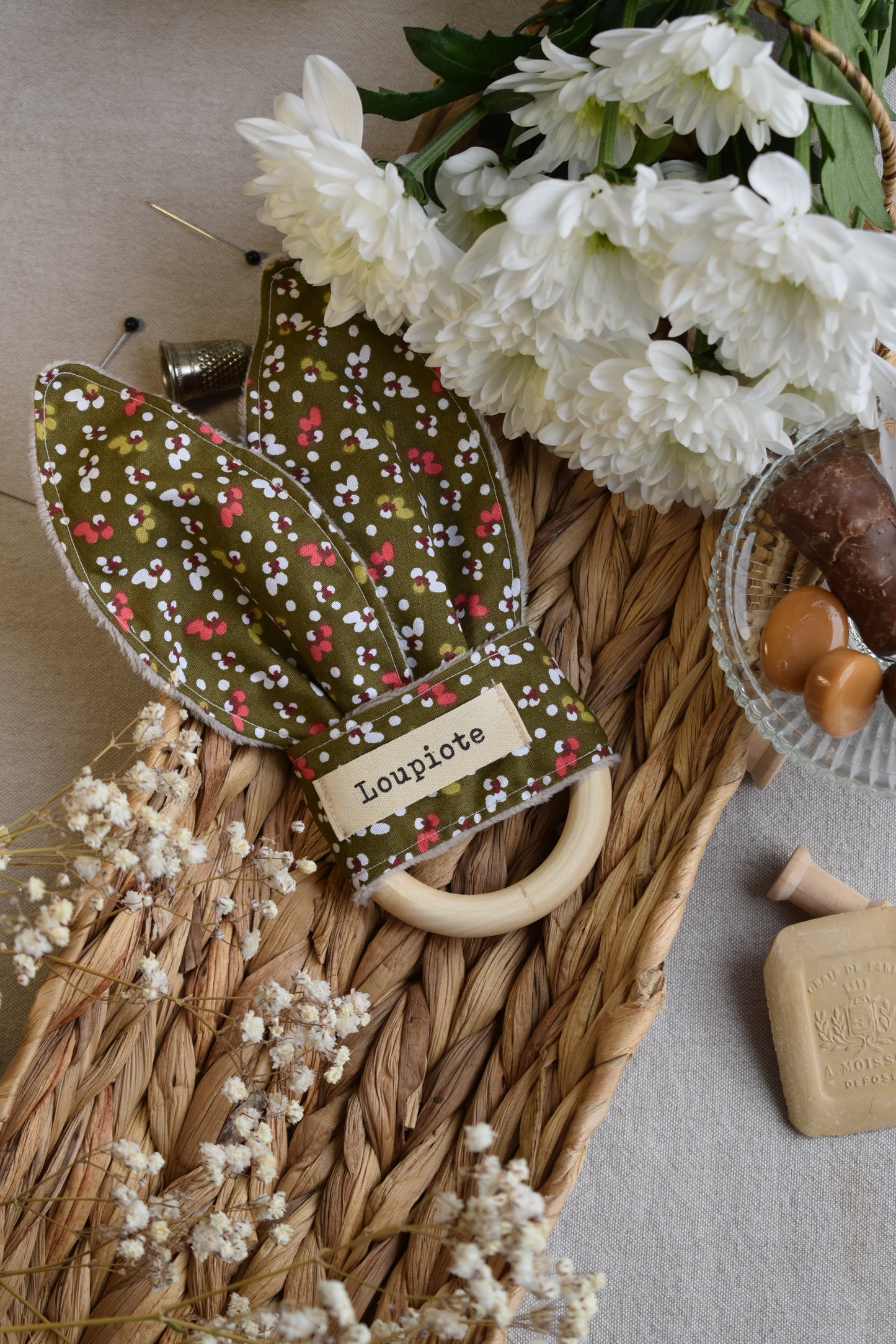 Anneau de dentition ZINNIA