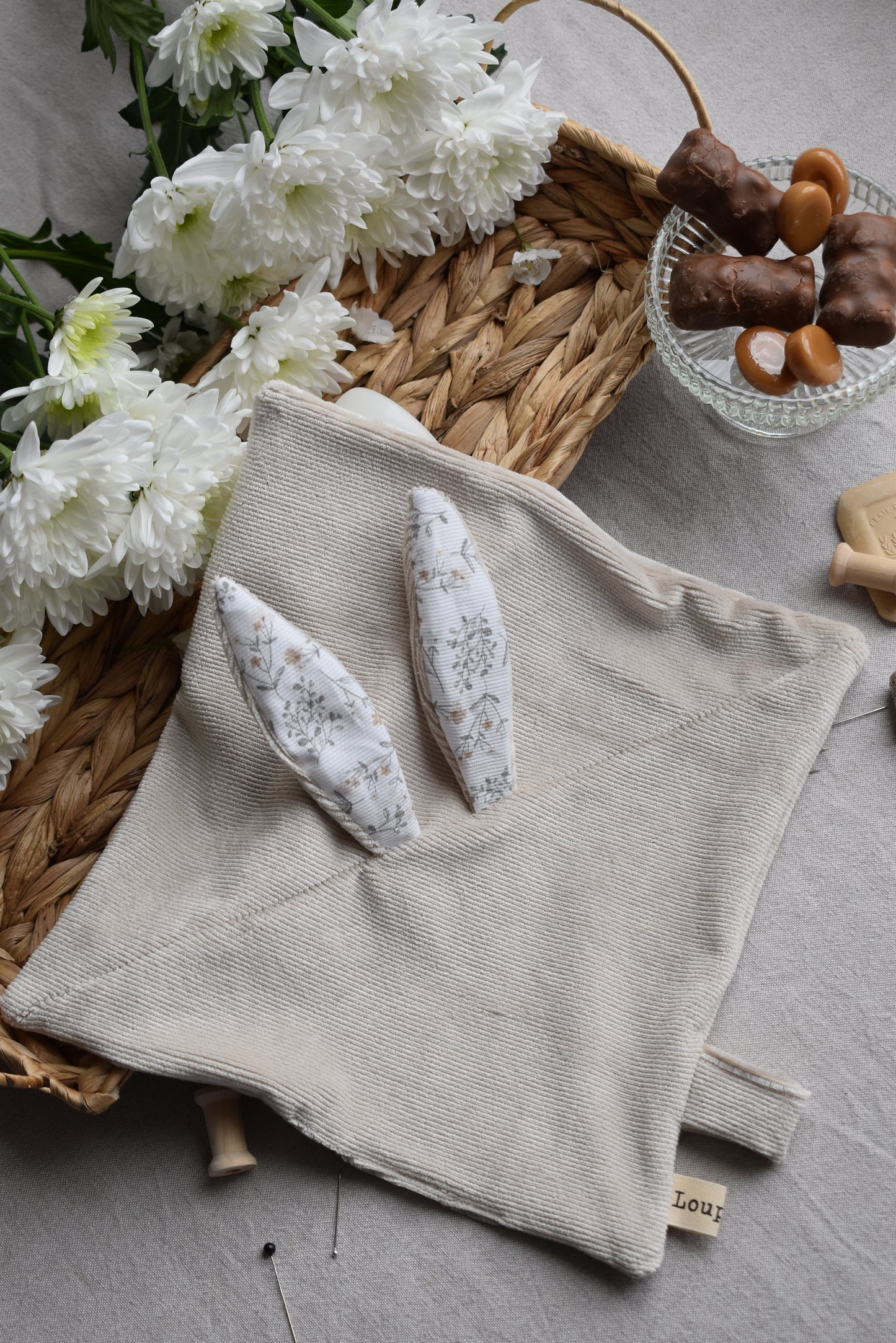 Doudou plat AUBÉPINE