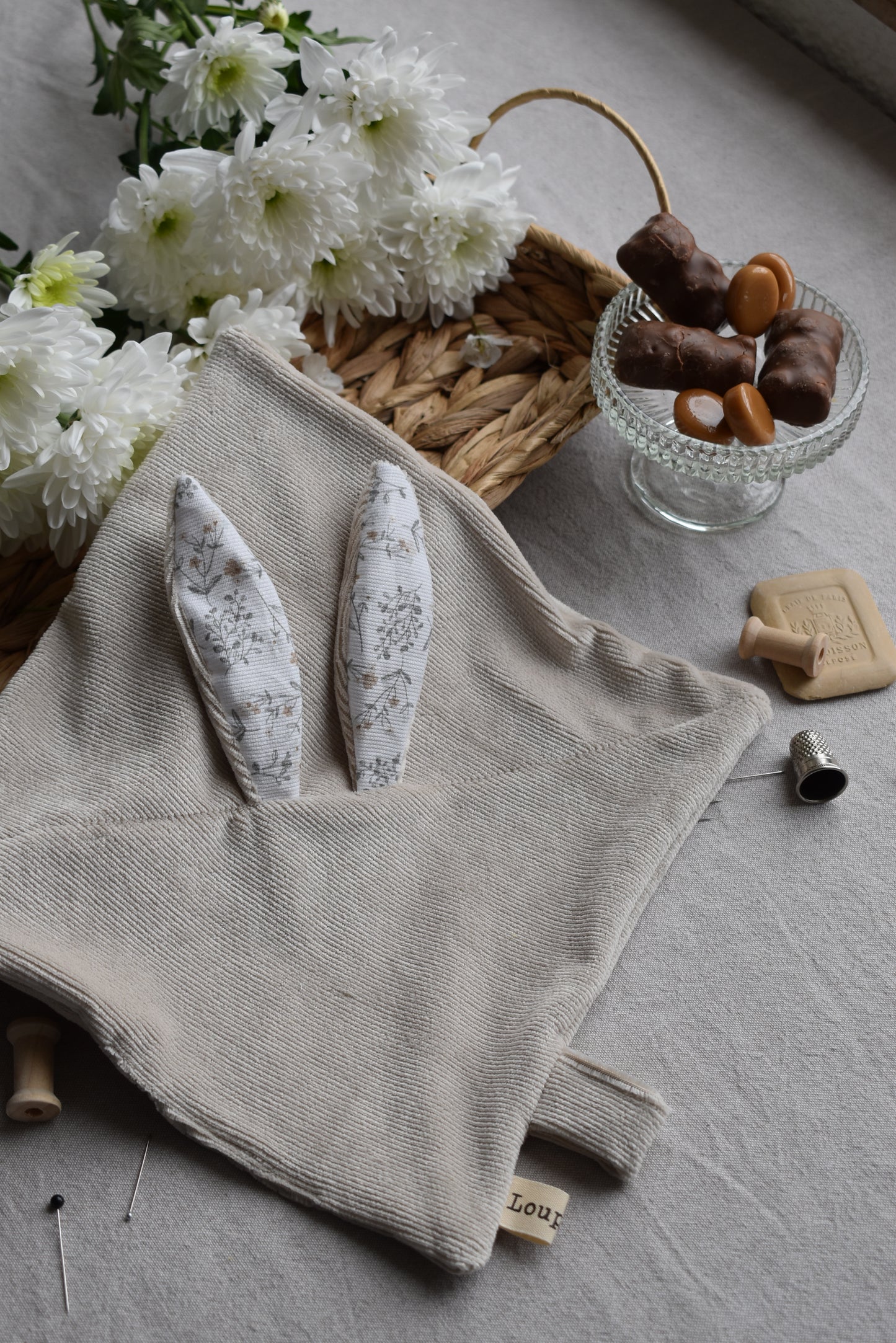 Doudou plat AUBÉPINE